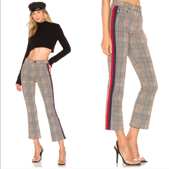 MOTHER Pants - NEW • Mother • The Insider Plaid Ankle Pants